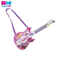 thumbnail image 2 of Juguete Guitarra Musical Brillante Para Niña y Niño rosa, 2 of 5