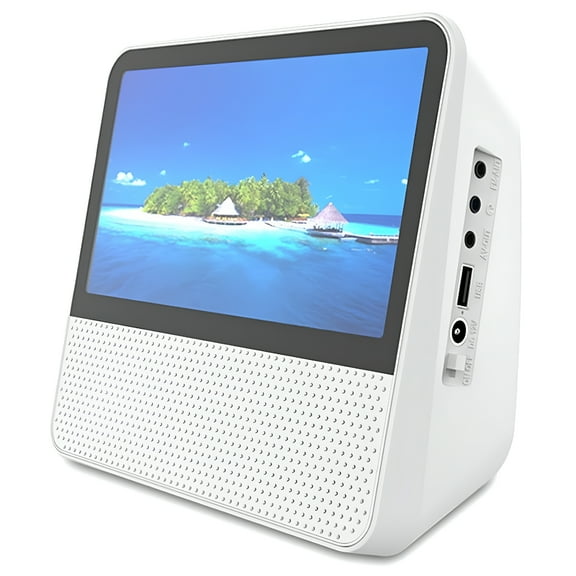 GJX Multifunctional Portable TV with 7-inch 1080P HD Touch Screen, Tuner Antenna