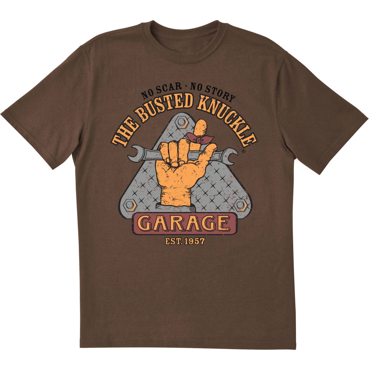 The Busted Knuckle Garage No Scar No Story Shirt