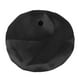 thumbnail image 1 of Funda Universal para bebidas con orificio para pajita, prevención de pinchazos, banda elástica reutilizable, funda para taza de tela, color negro satinado, 1 of 5
