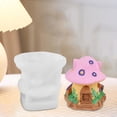 thumbnail image 4 of Modelo de Fundición de resina Baoblaze Silicona Casa de hongos 9 cm x 10 cm, 4 of 8