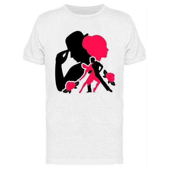 Dancing Couple Graphic T-Shirt Men -Image by Shutterstock, Male x-Large