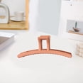 thumbnail image 6 of Fvsianol Hair Claw Big Hair Clip Frosted Non slip Hair Claw Spring Design Solid Color Simple Large Hair Clamp Styling Tool, 6 of 9