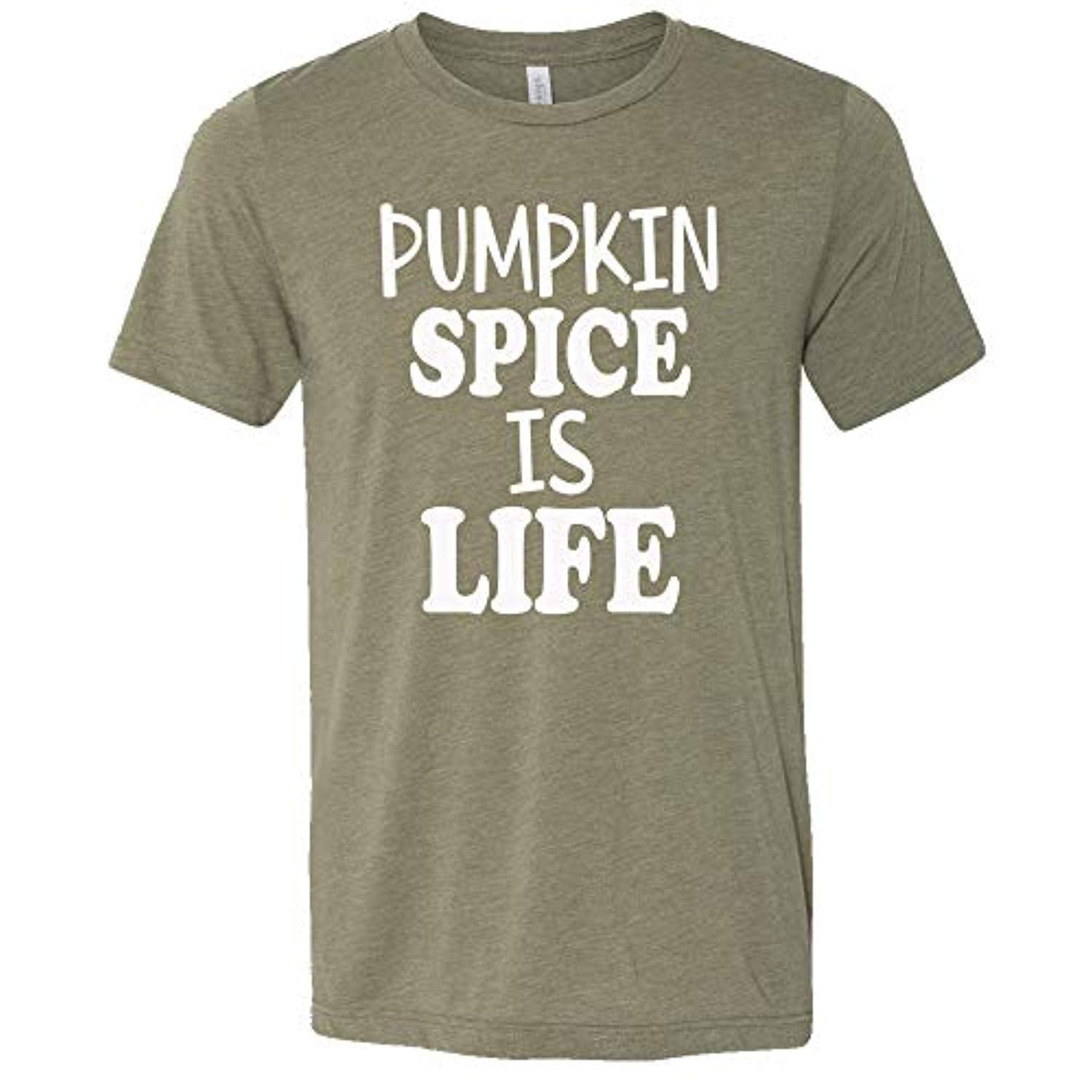 Pumpkin Spice is Life Adult Unisex Short Sleeve Tee Shirt Heather Cardinal - Bild 15 von 20