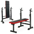 thumbnail image 1 of Open Box BalanceFrom Multifunctional Adjustable Workout Station with Squat Rack, 1 of 10