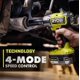 thumbnail image 5 of Llave de impacto RYOBI ONE+ HP 18V sin escobillas, 4 modos, 4 Ah, 5 of 8