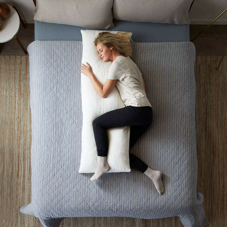 Milliard U Shaped Body Pillow Memory Foam Comfort for Sleeping