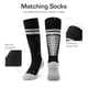 thumbnail image 2 of Tacos de Fútbol DREAM PAIRS Talla 3 para Niños Rojos y Negros con Medias, 2 of 9