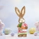 thumbnail image 3 of Decoraciones de Pascua, adornos de Pascua, regalos de Pascua, simulación de Pascua, conejito, decoración de jardín, conejito creativo de paja, el conejito, 3 of 3