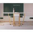 thumbnail image 4 of Folding table household small family dining table round movable telescopic multifunctional table My Lux Decor Round, 4 of 8