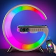 thumbnail image 1 of Larger G-light, Bluetooth speaker, wireless charger, RGB alarm clock, night light - USA-, 1 of 4