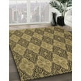 thumbnail image 3 of Ahgly Company Machine Washable Indoor Rectangle Transitional GoldenRod Gold Area Rugs, 3' x 5', 3 of 7