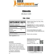 BulkSupplements Organic Chlorella Powder - 3g per Serving - 250 Grams (8.8 oz) - 83 Servings