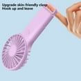 thumbnail image 6 of Handheld Fan, InsCrazy Outdoor Student Dormitory Portable Hiking Hanging Buckle Mini Small Fan, 6 of 7
