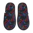 thumbnail image 1 of Fotbe Sea Turtle Pantuflas Peludas para Mujer con Estampado, Zapatillas de Peluche, Zapatos de Invierno para Casa, Uso Interior y Exterior-Large, 1 of 8