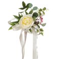 thumbnail image 1 of Table Sign Decor Artificial Flower Decorative Anti Drooping Realistic Wear-resistant Wood Stake Sign For Party JikaixYellow, 1 of 5