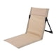 thumbnail image 5 of Silla de camping con respaldo para picnic, plegable y resistente, con bolsa de almacenamiento Beige, 5 of 9