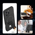 thumbnail image 3 of For iPhone 14 Phone Case,Support For Wireless Charging,With Invisible Foldable Kickstand,Skin-Feel Shockproof Ultra Slim Drop Protection,Rugged Thin Fit Phone Case Cover,Beige, 3 of 8