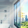 thumbnail image 4 of One Way Privacy Window Film,19.69"x78.74" Heat Control&UV Blocking Window Tint for Home,Premium PET Material Reflective Window Tint See Out Not in,Hurricane-Proof Film, 4 of 7