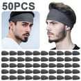 thumbnail image 1 of Hombres Mujeres Fitness Sweatband Elástico Running Diadema Secado Rápido (gris Oscuro), 1 of 4