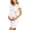 Beige, variant on Pregnancy Belly Band, Shoulder Strap Belly Support Brace, Pregnancy Support Belt, Lightweight Abdominal Binder, for Abdomen