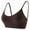 Coffee, variant on Ndbuld Sports Bras for Women High Support Underwear for Women Big Chest Small And Thin No Steel Ring Gathering Comfortable Base Camisole Beautifu Adjustable Plus Size Bra Great Gifts for Less