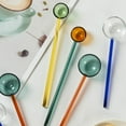 thumbnail image 2 of Glass Teaspoons – Set of 4 Crystal clear Petite Teaspoons – Glass Espresso or Tea Stirrers – Heat-Resistant and Toxin-Free Borosilicate Glass – Dishwasher Safe, 2 of 5