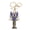 Blue, variant on Rhinestone Lobster Keychain Zinc Alloy Glitter Bling Sparkly Bag Charm Handbag Accessory Pendant for Women Girls, Dazzling Keys Holder Organizer, Red Colorway, 4.33 inches / 11 cm Size