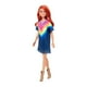 thumbnail image 2 of Muñeca Barbie Fashionista Vestido Azul, 2 of 3