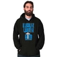 thumbnail image 3 of Walk With Him Jesus Christ Faith Hoodie Sweatshirt Women Men Brisco Brands S, 3 of 6