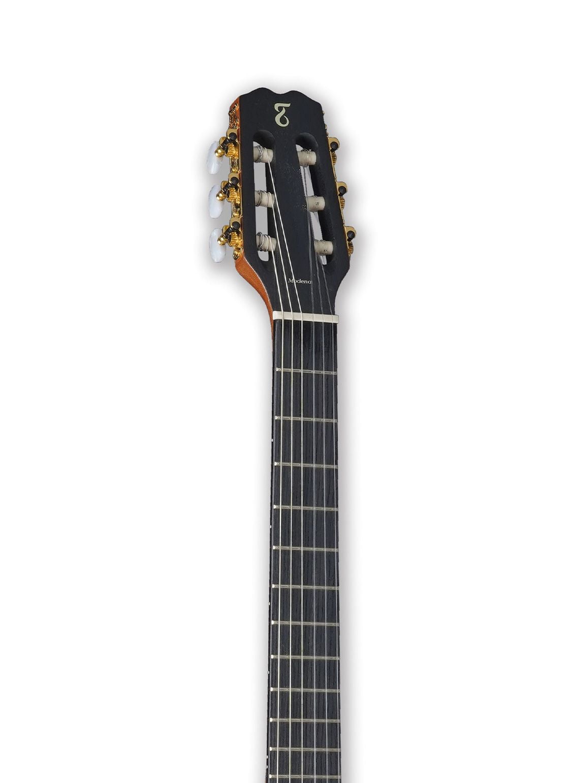 Tagima MODENA I NY-EQ-CB NylonString Thin Hollow Body Guitar - Cherry Burst