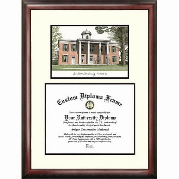Campusimages TX988LV Sam Houston State Legacy Scholar Diploma Frame