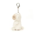 thumbnail image 2 of Little Lamb Bag Charm, Cream Plush Lamb Keychain for Bags & Backpacks, 2 of 3
