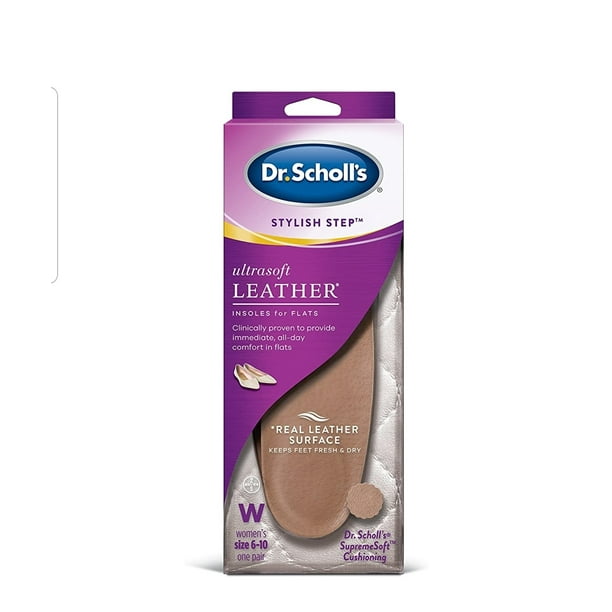 Dr. Scholl's Ultrasoft Leather Insoles for Flats (Women's 610) // All