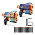 thumbnail image 1 of Dart Blaster X-Shot Skins Flux Poppy Playtime, paquete de 2 unidades con 16 dardos, 1 of 7