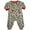 GREY COTTON, variant on Baby Boys Newborn One Piece Long Sleeve Footed Coverall 34820-0-3Months (WHITE COTTON)