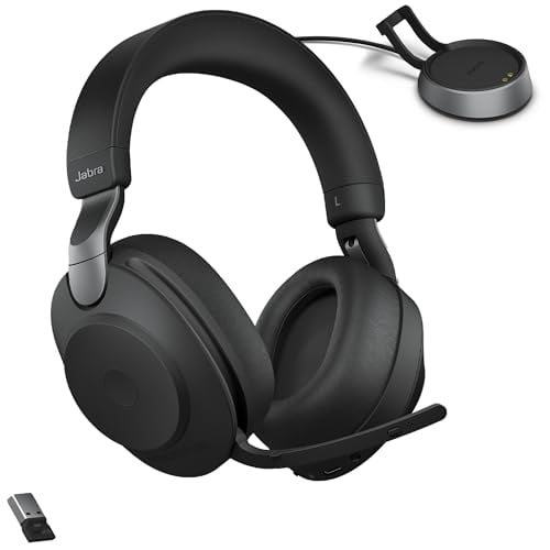 Jabra EVOLVE2 85, LINK380A MS Soporte estéreo Negro