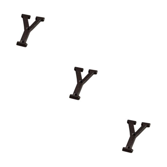 Matsuzay Letras de metal fáciles de instalar Números de casa Decoración de puerta de amplia aplicación Fácil de instalar B17--Y Type1 NO1
