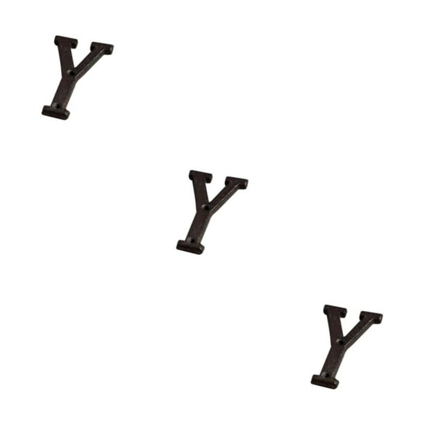 Matsuzay Letras de metal fáciles de instalar Números de casa Decoración de puerta de amplia aplicación Fácil de instalar B17--Y Type1 NO1