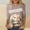 Rose Gold, variant on Laipiong Happy Easter T Shirts for Women 2026 Novelty Rabbit Graphic Round Neck 3/4 Sleeve Tee Tops Holiday Family Match Gifts Classic Fit Tees