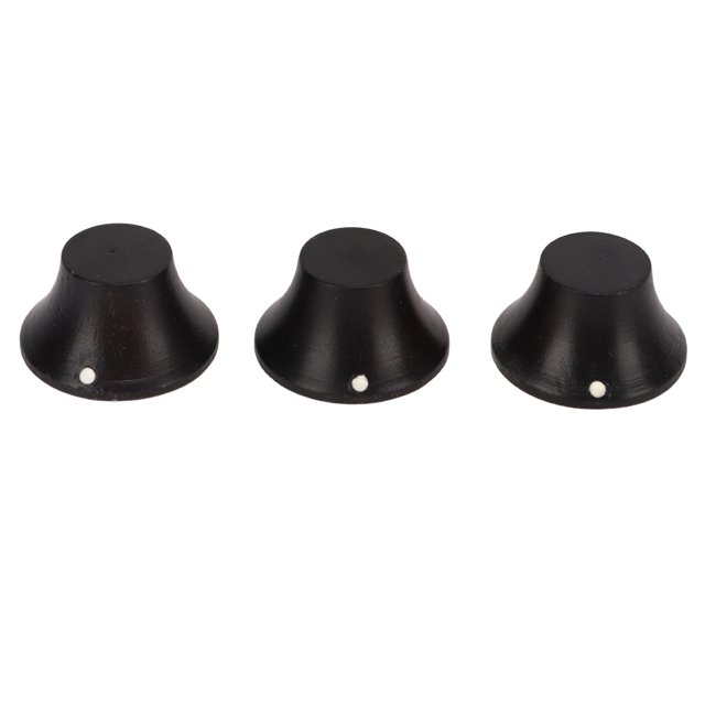 Guitar Volume Control Knob, Precise Safe Electric Guitar Knob Eco Friendly Wood For Replacement Redwood,Maple,Ebony