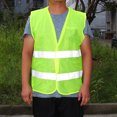 thumbnail image 3 of Chaleco de seguridad para exteriores con advertencia de ropa de trabajo reflectante de visibilidad (verde)-100685.02 Sywqhk Libre de BPA, 3 of 7