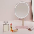 thumbnail image 2 of LCXmlly Standing Makeup Mirror With Adjustable Angle Adjustable LED Light Makeup Mirror Portable Vanity Mirror for Home and Travel, 2 of 9