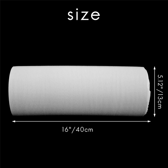 Portable Air Conditioner Exhaust White Hose 5.1 Inches Wide PVC Duct