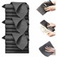thumbnail image 1 of Paño de limpieza mágico, paño de limpieza mágico engrosado, paños de limpieza reutilizables para limpiar ventanas, cocinas, vidrio, automóviles (negro 30 * 30 CM-15 piezas), 1 of 4