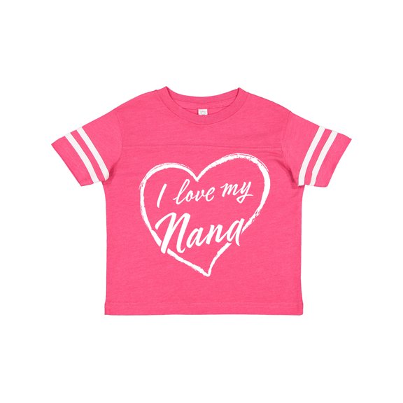 Inktastic I Love My Nana in White Chalk Heart Boys or Girls Toddler T-Shirt