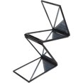 thumbnail image 1 of 4 Panel Expandable Mirror 360 Degree Handheld Desktop Portable Foldable Makeup Mirror for Self Hair Cutting (Black), 1 of 8