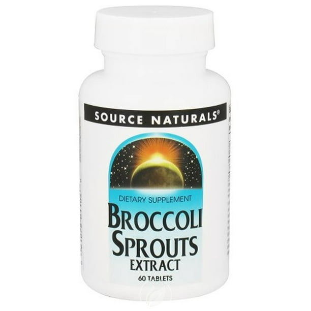Source Naturals, Broccoli Sprouts Extract, 60 Tablets, Pack of 2