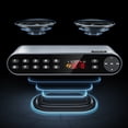 thumbnail image 3 of Antimi Bluetooth/Radio FM/Reproductor MP3 Altavoz inalámbrico portátil (Negro), 3 of 5