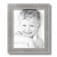 thumbnail image 2 of ArtToFrames 8" x 11" Classic Silver Picture Frame, 8.5x11 inch Silver Wood Poster Frame (WOM-4926), 1 Pack, 2 of 6